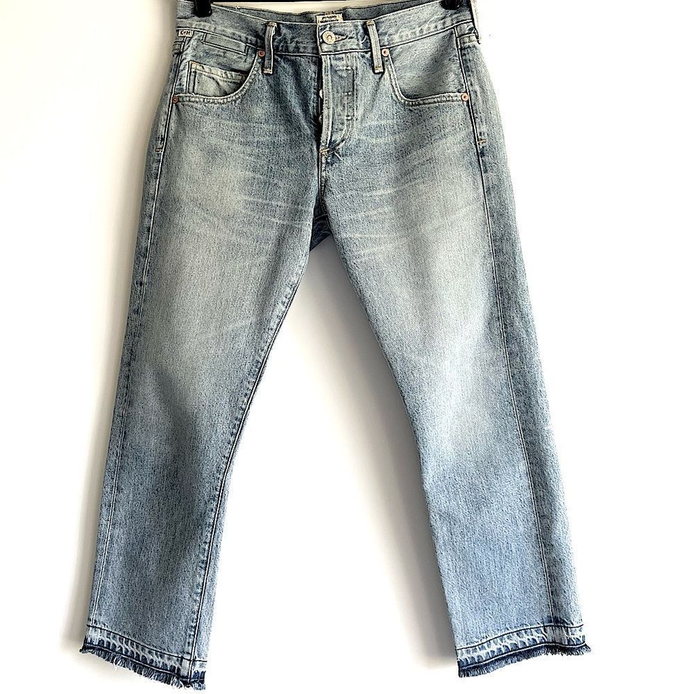 Citizens Of Humanity Premium Vintage Emerson Crop Slim Boyfriend Size 26